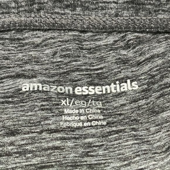 Amazon Essentials Heather Gray Drawstring Lounge Pants XL For Men - Picture 2 of 8